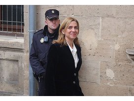 Prenses Cristina hakim karşısına çıkacak