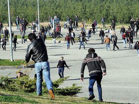 KSÜde çıkan olaylarda 55 kişi gözaltına alındı