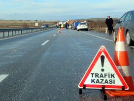 Trafik kazaları can almaya devam ediyor