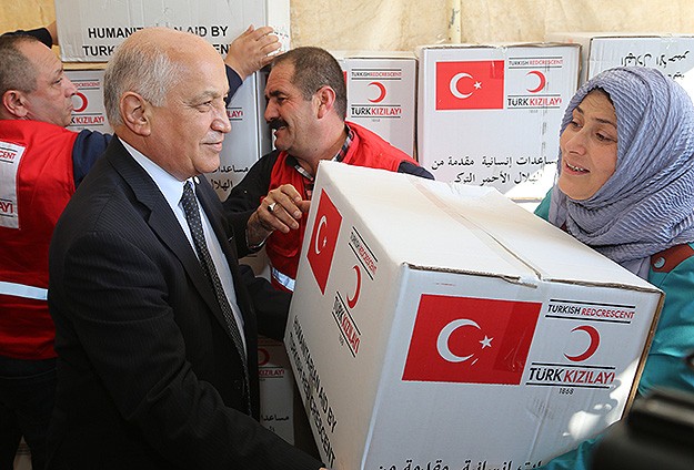 Kızılaydan Iraklı Türkmenlere yardım