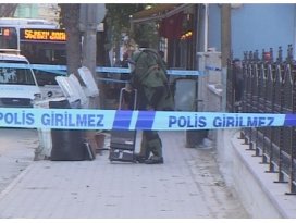 Şüpheli çantadan çatal bıçak çıktı