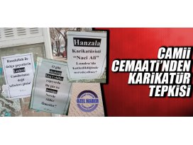 ‘Camii Cemaati’nden Karikatür Tepkisi