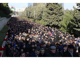 Azerbaycanda 20 Ocak anması