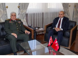 Akdoğan Orgeneral Özel ile bir araya geldi
