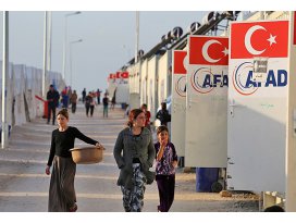 AFAD kampında çamursuz bir kış geçiriyorlar