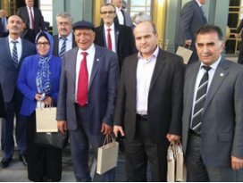 Konyalı muhtarlar Cumhurbaşkanlığı Sarayı’nda