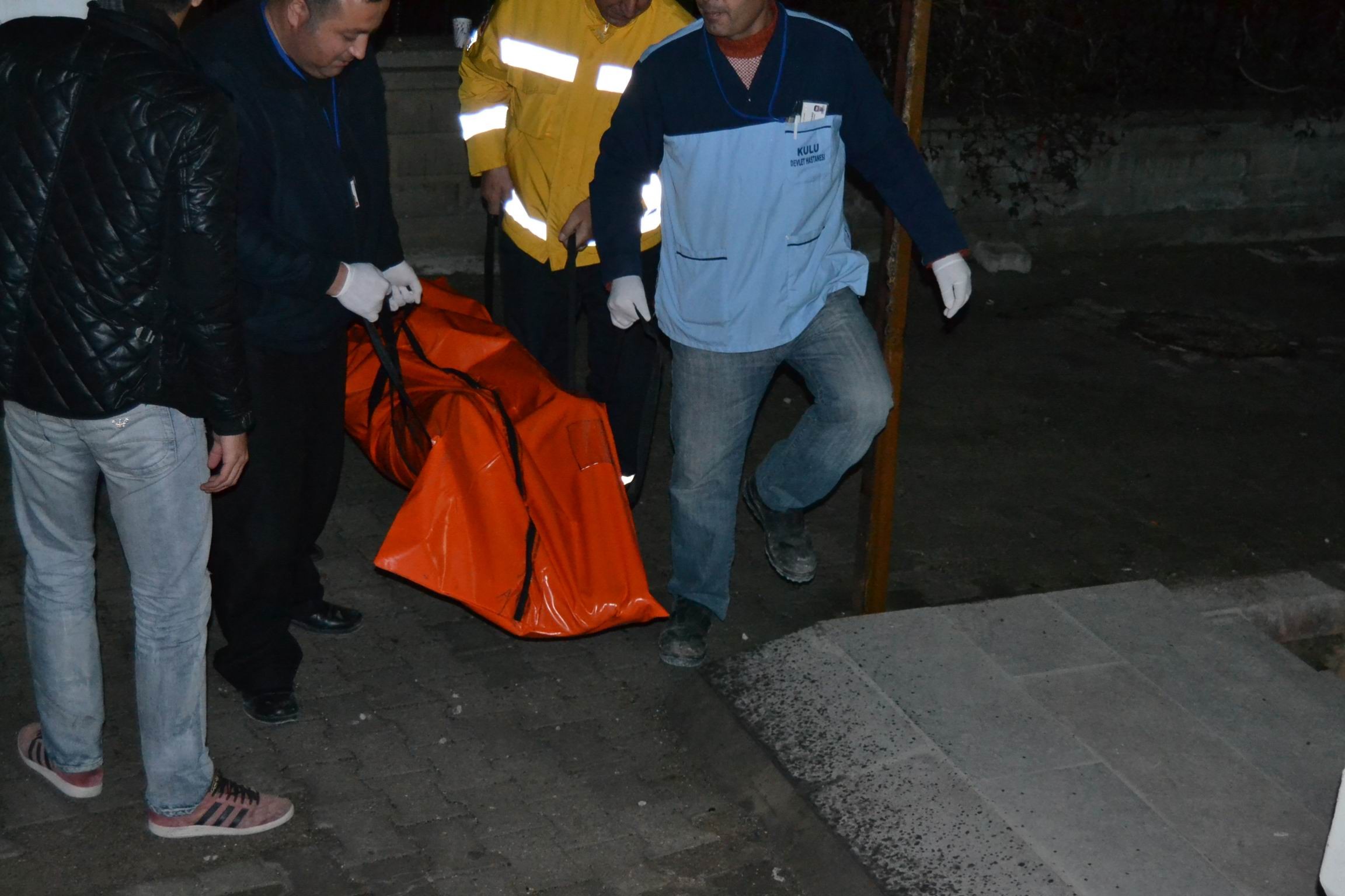 Konyada trafik kazası: 1 ölü 2 yaralı