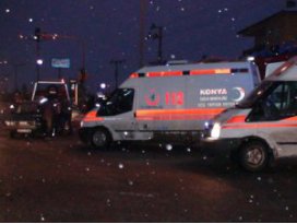 Konyada trafik kazası: 6 yaralı
