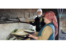 Küle dönen evde sadece Kuran-ı Kerimler yanmadı