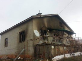 Konyada korkutan yangın!