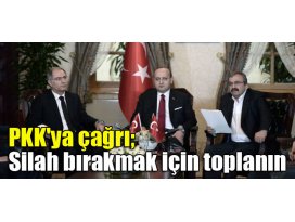 PKKya çağrı: Silah bırakmak için toplanın