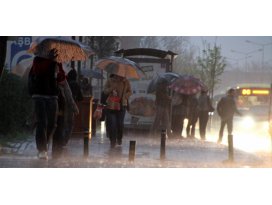 Meteorolojiden kuvvetli yağış uyarısı
