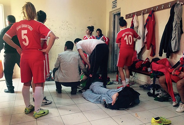 TFF Kadınlar 1. Ligi maçında kavga: 9 yaralı