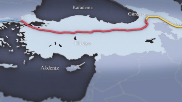 TANAPta ilk boru iniyor