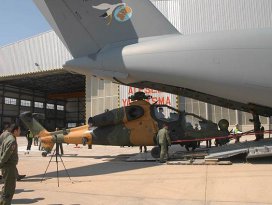 Atlas ilk kez milli helikopter Atakı taşıdı