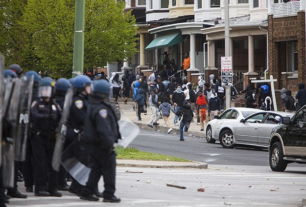 Baltimoreda olağanüstü hal ilan edildi