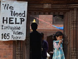 Nepal’e uluslararası yardım