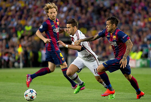 Barcelona evinde galip
