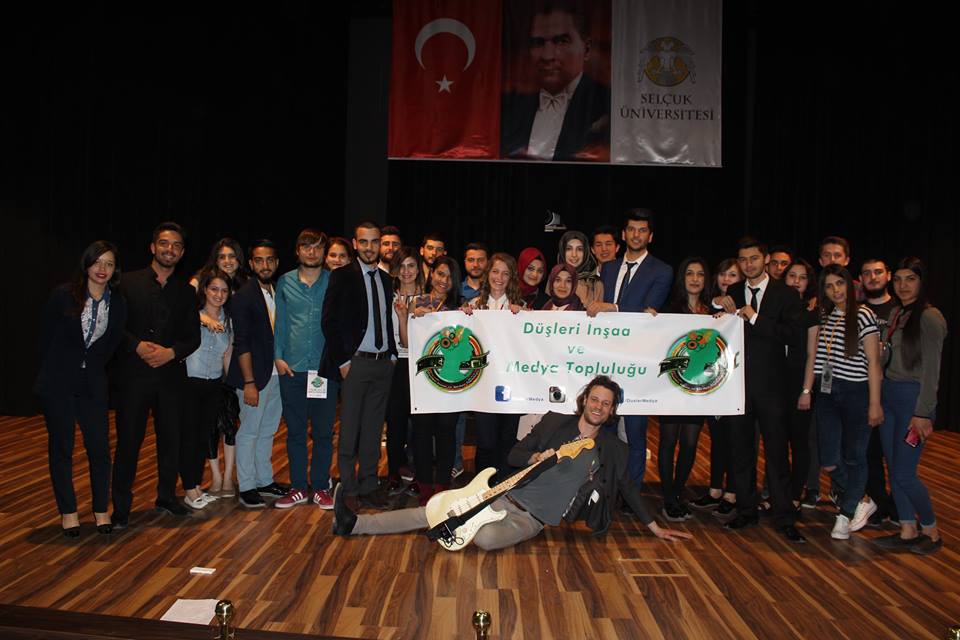 Amerikalı müzisyen Allen Hulsey Konya’da