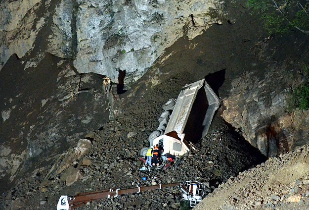 Zonguldakta heyelan