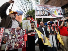Mursiye idam kararına New Yorkta protesto