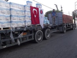 Türkiye Gazzeye verdiği sözleri tutuyor