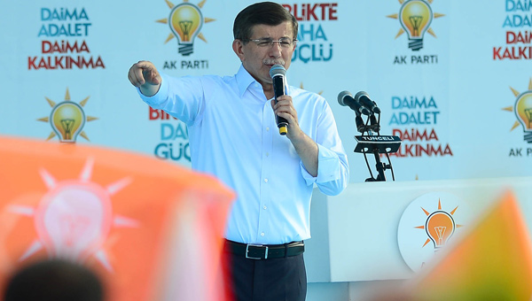 Davutoğlu, şok tehdidi açıkladı