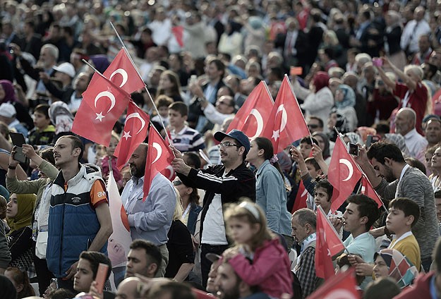 İstanbulun fethine coşkulu kutlama