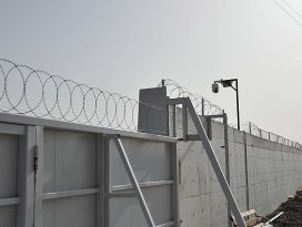 Mürşitpınarda sınır hattı 24 saat izleniyor