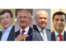 AK Parti ile CHP yükselişte, MHP ve HDP düşüşte