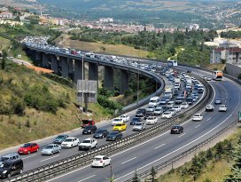 Tatilciler dönüş yolunda
