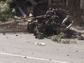 Askeri aracın geçişi sırasında patlama
