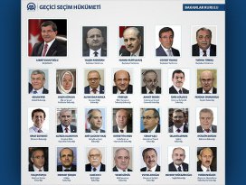 İşte yeni kabinenin üyeleri