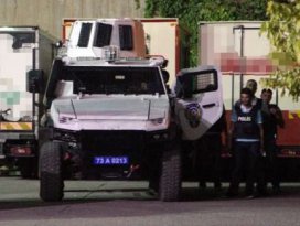 Polis zırhlı aracına roketatarlı saldırı