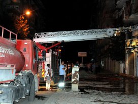 Batmanda televizyon kanalında yangın