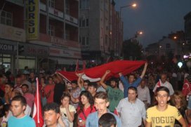 Ereğlide “Şehitler İçin Saygı Yürüyüşü”