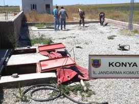 Konyada jandarmadan kaçak akaryakıt operasyonu
