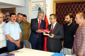 Konyada gazetecilerden Emniyet Müdürü Demir’e ziyaret