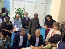 Başkan Kütükcü, KONEXPO’ya katılan firmaları ziyaret etti