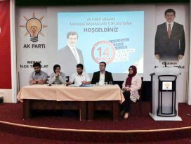 Ak Parti Meram’da Mahalle Başkanları Toplantısı gerçekleştirildi