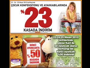 Adesede 23 Nisan coşkusu