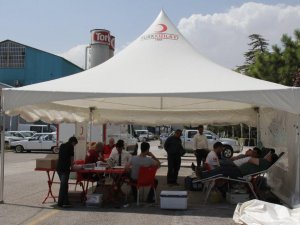 Konya Şeker’de kan bağışı kampanyası