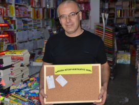 Seydişehir’de “Askıda kitap-kırtasiye” kampanyası