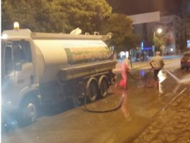 Ereğli’den bayram öncesi yol temizliği