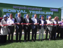 Beyşehir Belediyesi Sosyal Tesisleri’ne görkemli açılış