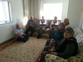 Şehit ve gaziler bu bayram da unutulmadı