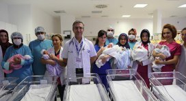 Dört ailenin üçüz bayramı