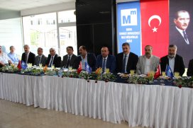 Mali müşavirler bayramlaştı
