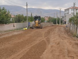 Ereğli’de yol genişletme çalışmaları sürüyor