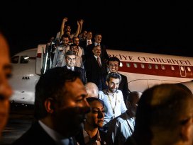 Irakta serbest bırakılan 16 Türk işçi Türkiyede